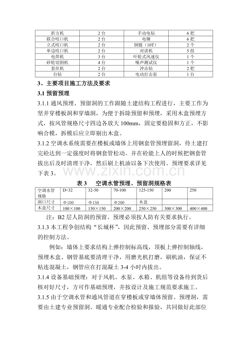 办公楼暖通工程施工组织设计方案.doc_第2页