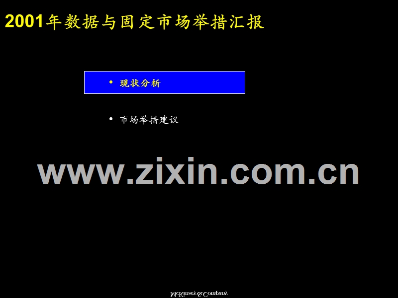 麦肯锡－上海分公司数据与固定市场举措汇报.PPT_第2页