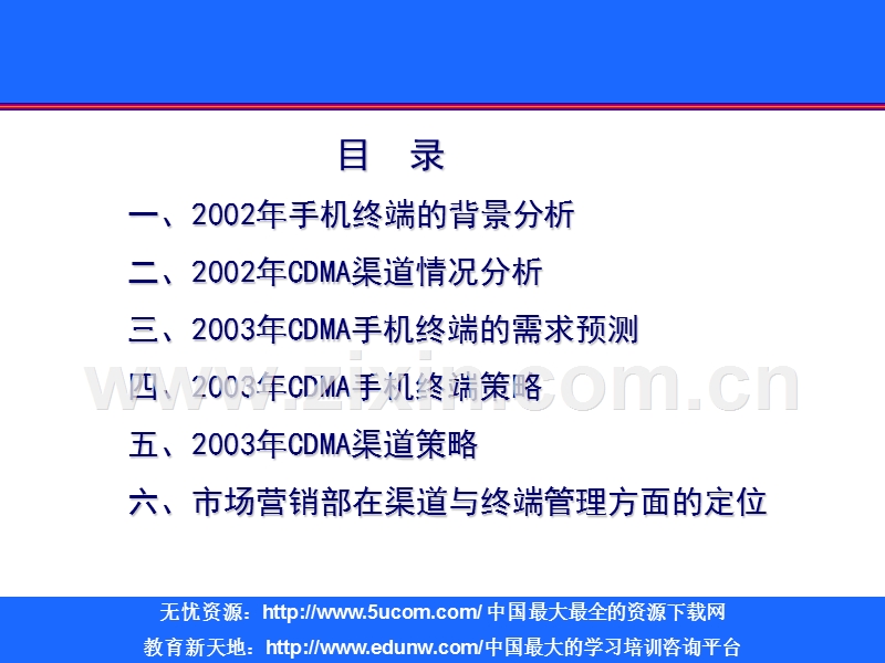 CDMA业务终端与渠道策略.PPT_第1页