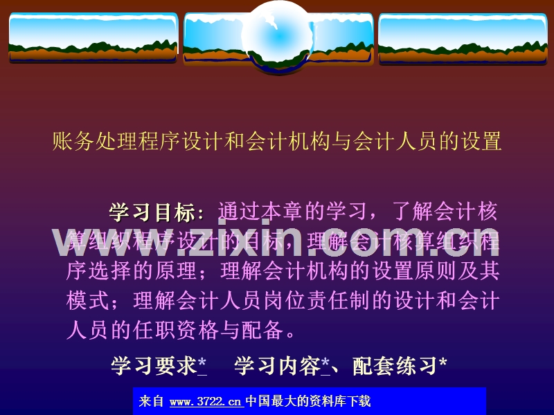 账务处理程序设计和会计机构与会计人员的设置.ppt_第1页