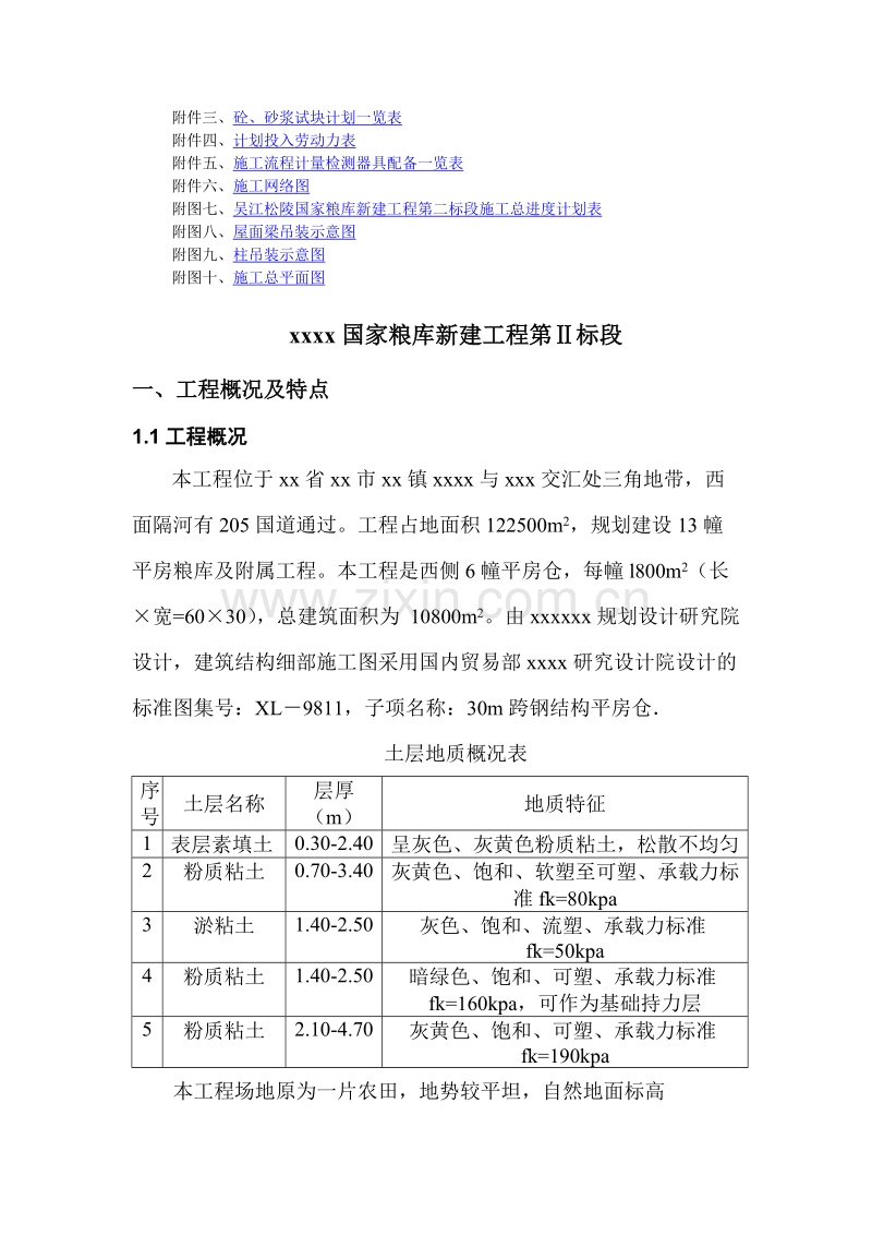 国家粮库施工组织设计.doc_第2页