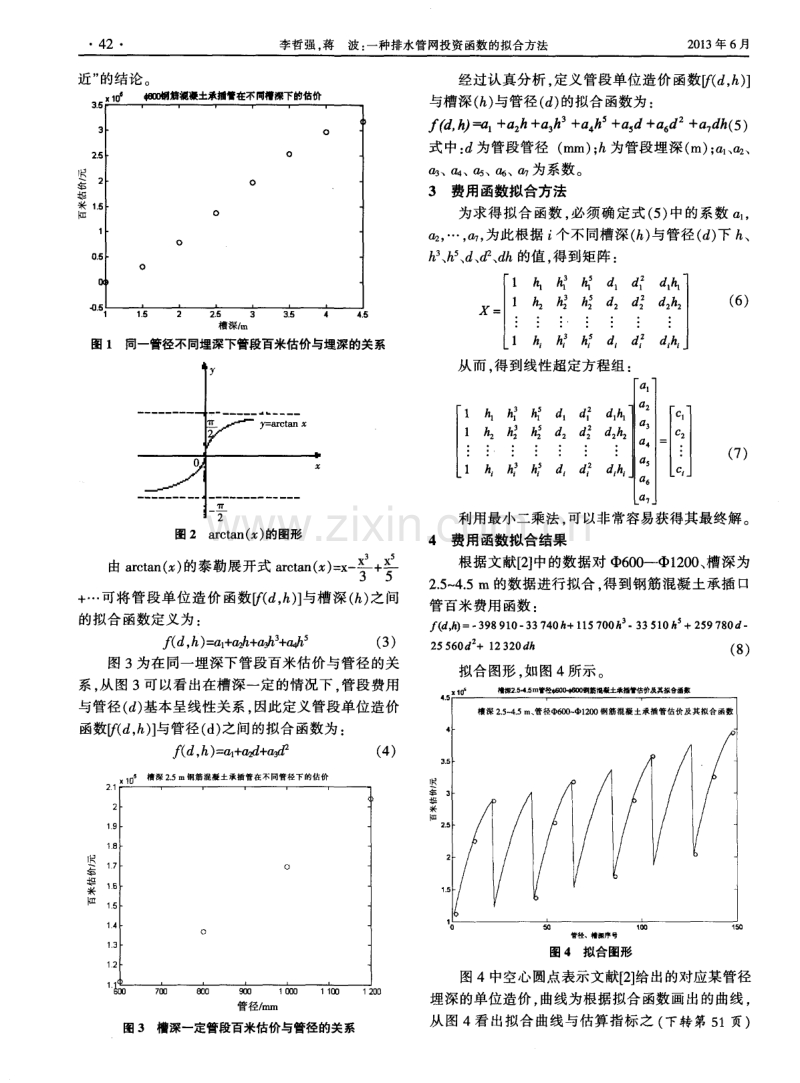 一种排水管网投资函数的拟合方法.pdf_第2页