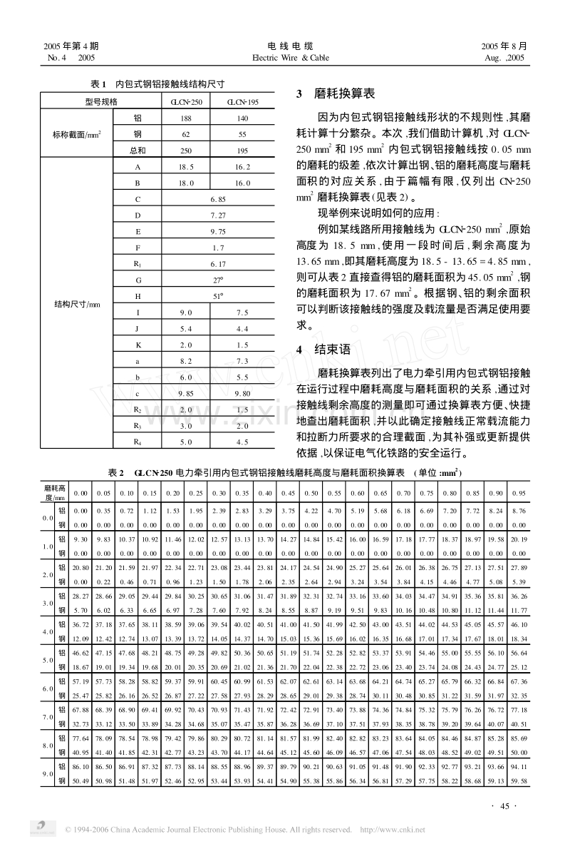 电力牵引用内包式钢铝接触线磨耗计算.pdf_第2页
