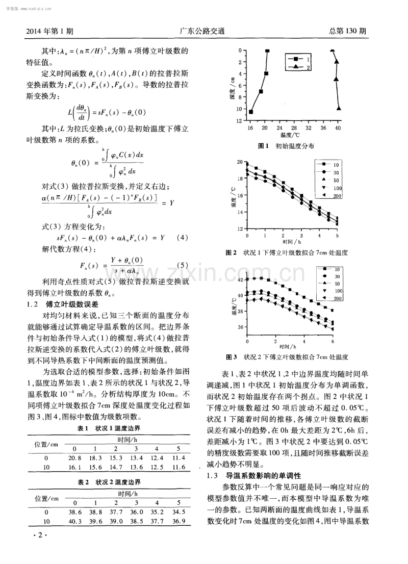 沥青混凝土导温系数现场测定的峰值梯度法.pdf_第2页