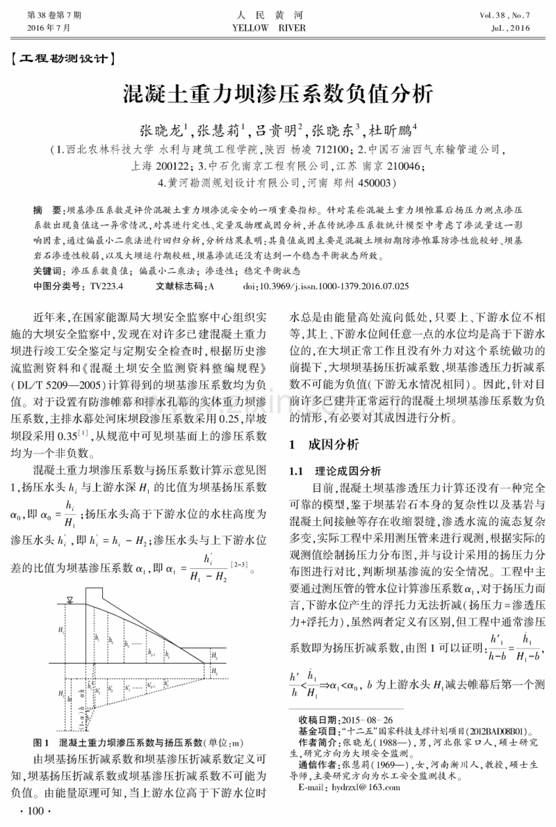 混凝土重力坝渗压系数负值分析.pdf_第1页