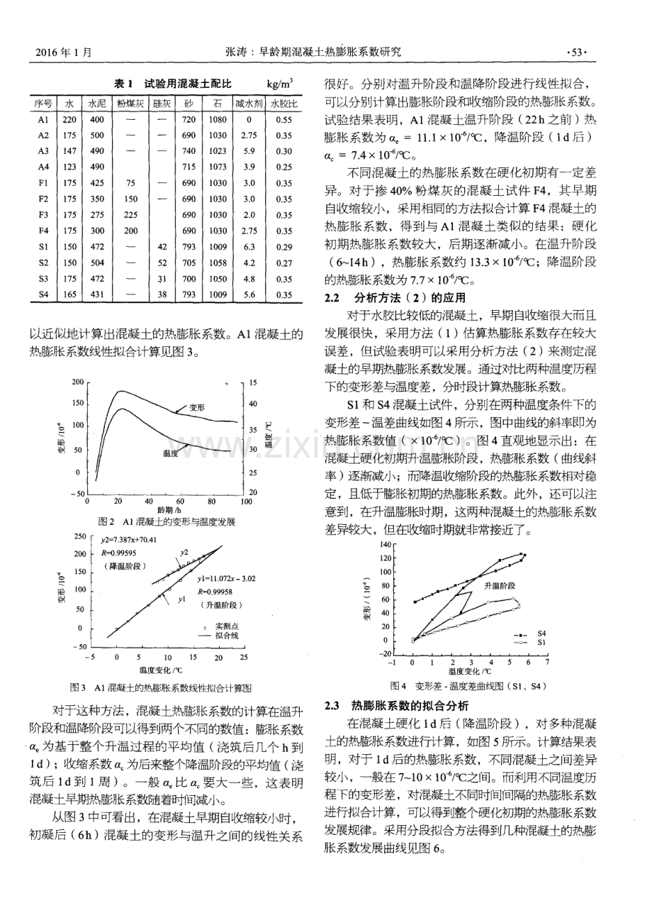 早龄期混凝土热膨胀系数研究.pdf_第3页