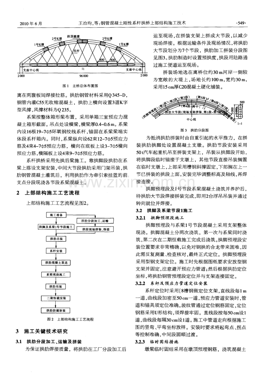 钢管混凝土刚性系杆拱桥上部结构施工技术.pdf_第2页
