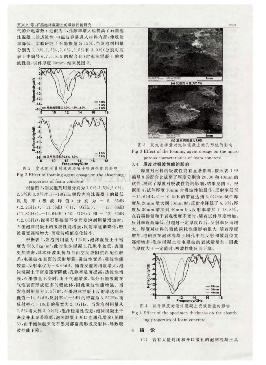 石墨泡沫混凝土的吸波性能研究.pdf_第3页