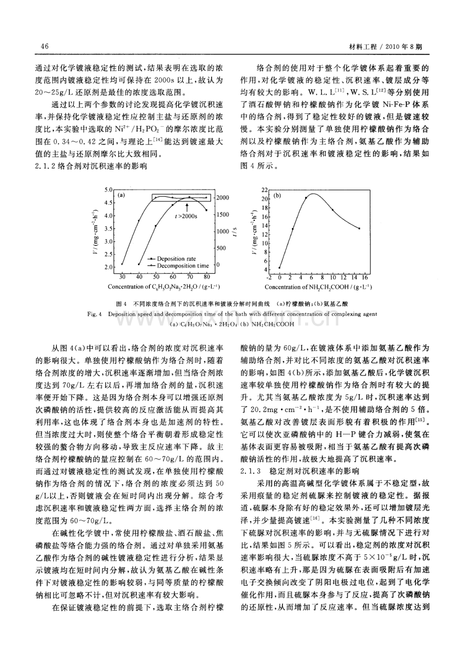 Ni-Fe-P三元合金的快速化学镀制备工艺研究.pdf_第3页