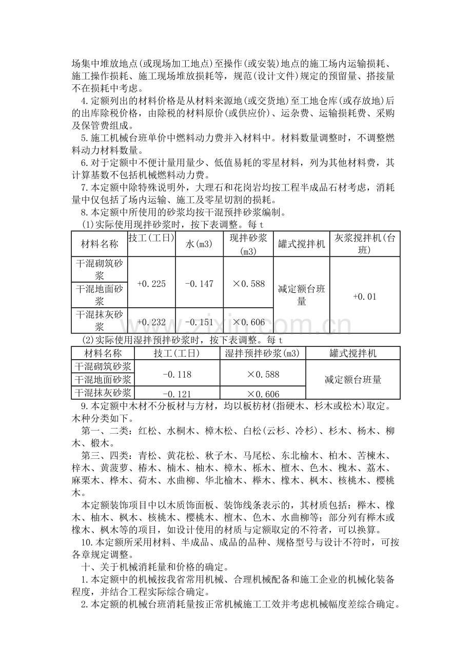 湖北18序列定额章节说明.doc_第2页