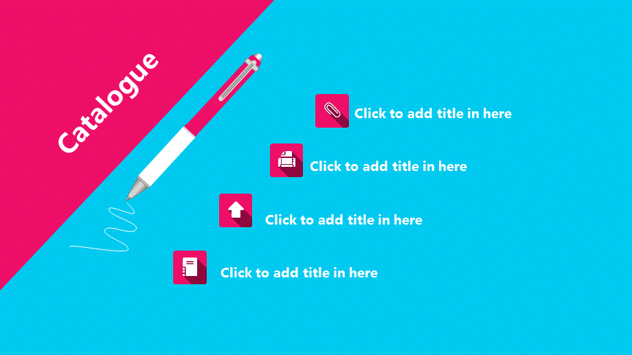 红兰撞色微粒体年中工作总结PPT模板.ppt_第2页