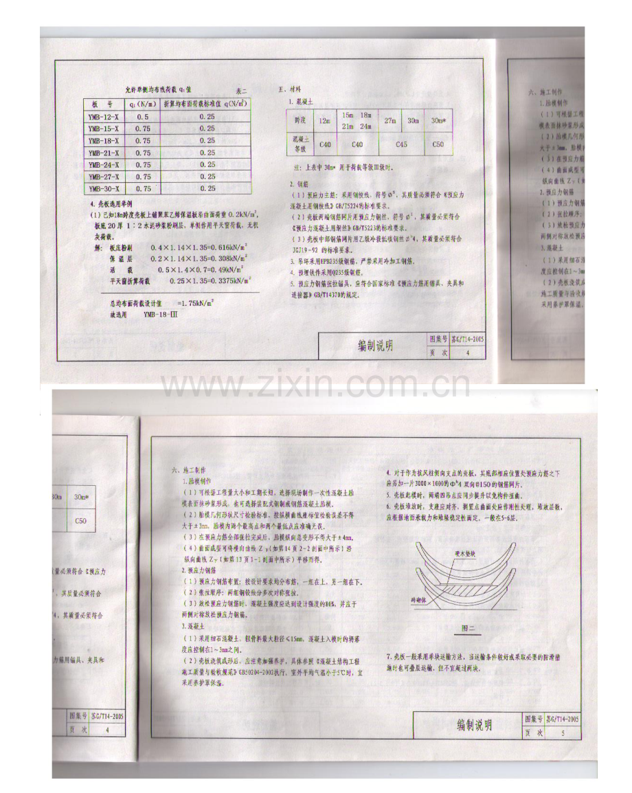 苏G∕T14-2005 预应力混凝土马鞍型壳板.PDF_第3页