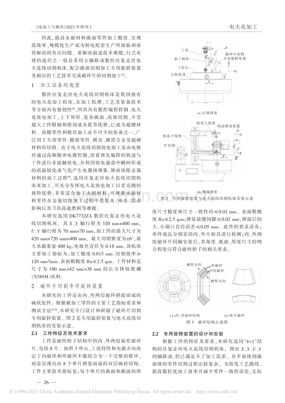 一种永磁材料复杂曲面的加工装置和工艺方法_饶佩明.pdf_第2页