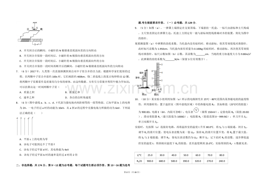 2018年高考真题 物理（山东卷)（含解析版）.doc_第2页