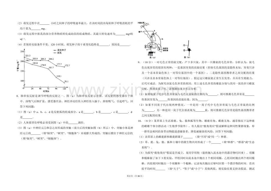 2012年全国统一高考生物试卷（新课标）（含解析版）(1).pdf_第2页