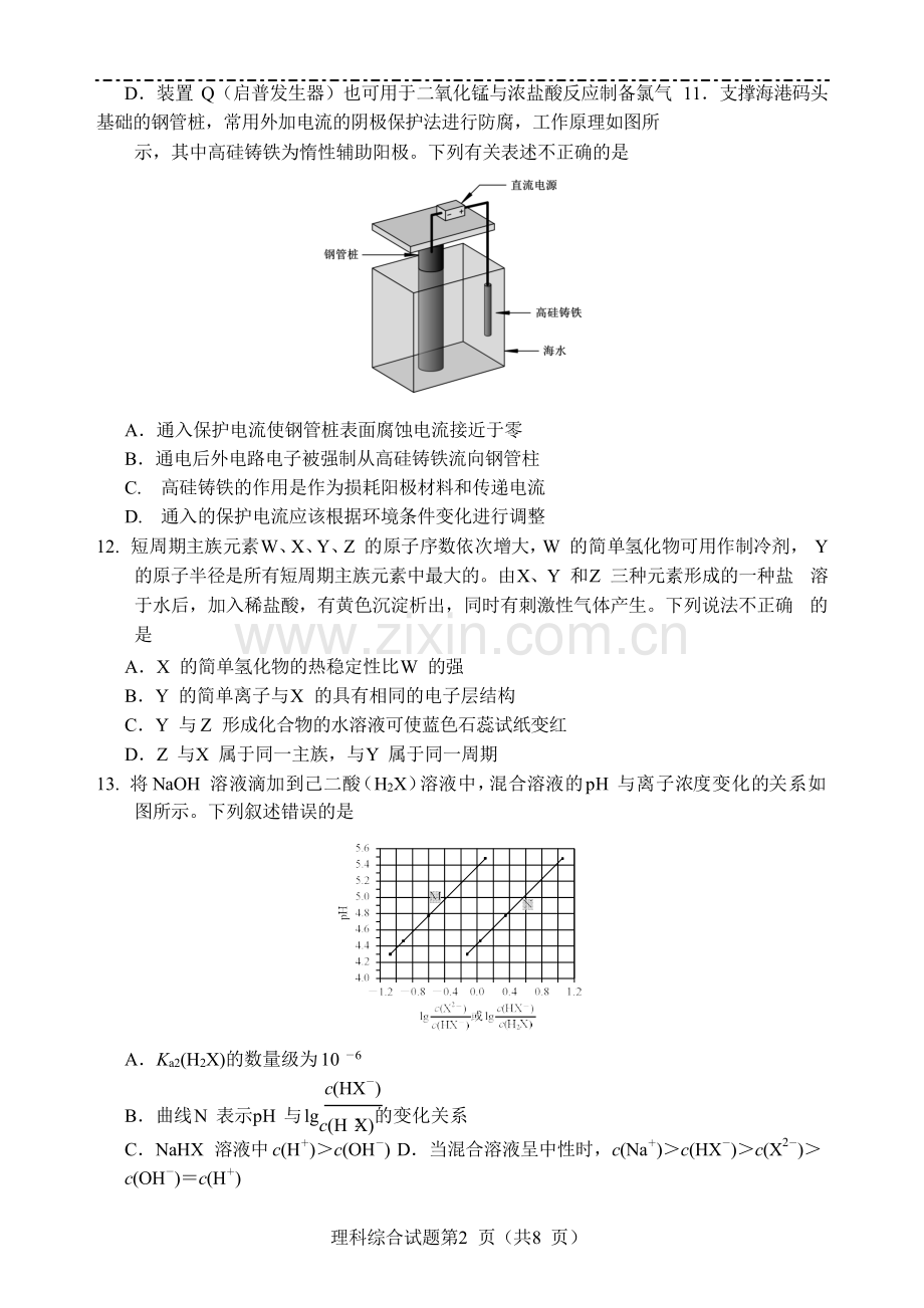 2017年广东高考化学试题及答案.pdf_第2页