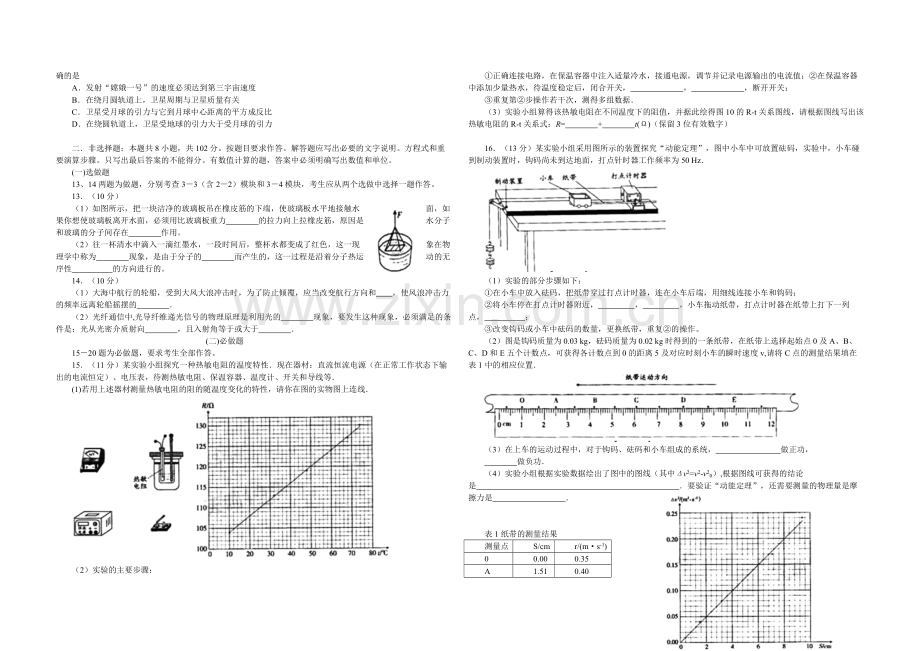 2008年广东高考物理（原卷版）.pdf_第2页