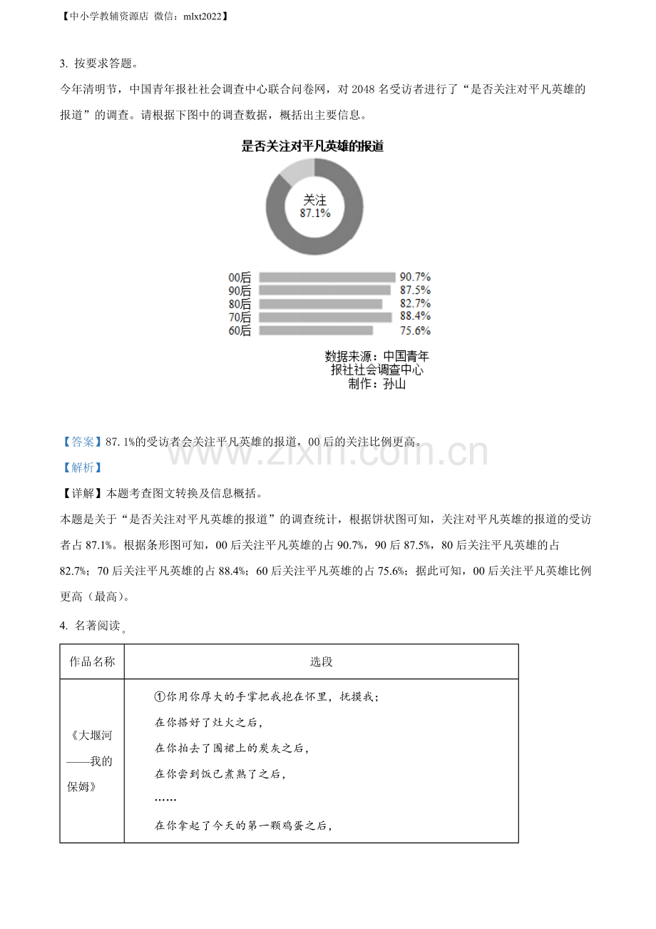 2022年山东省聊城市中考语文真题（解析版）.docx_第2页