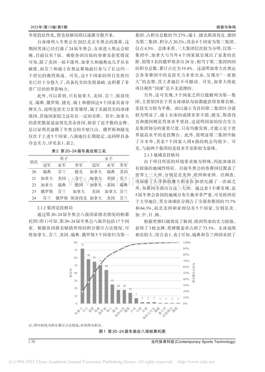 世界冰球竞技格局与发展趋势研究_田乃元.pdf_第3页