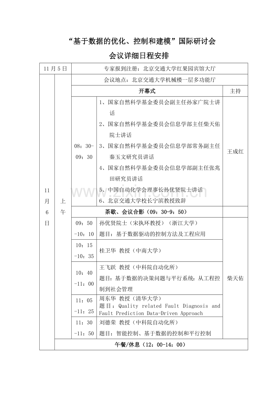 “基于数据的优化、控制和建模”国际研讨会会议程序册.doc_第2页