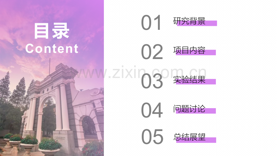 清华-XY-答辩通用PPT模板.pptx_第2页