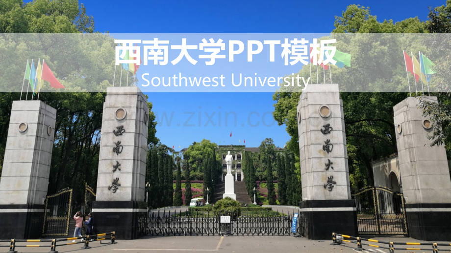 西南大学-王浩-PPT模板.pptx_第1页