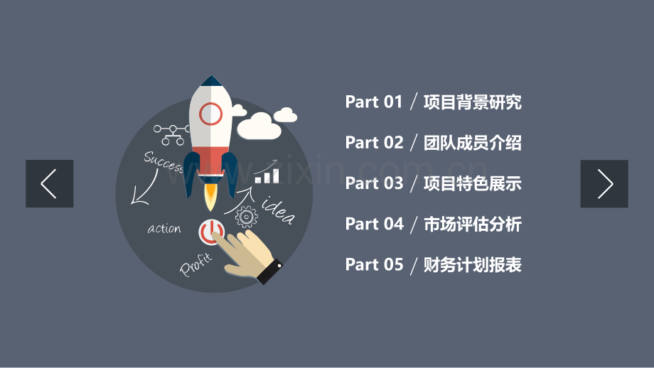 创业计划书模板(互联网：公众号投资项目系列)).ppt_第2页