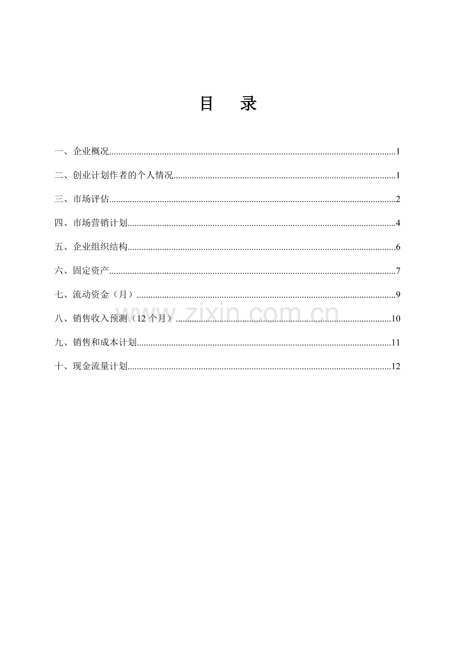 自行车租赁-[创业计划书].doc_第2页