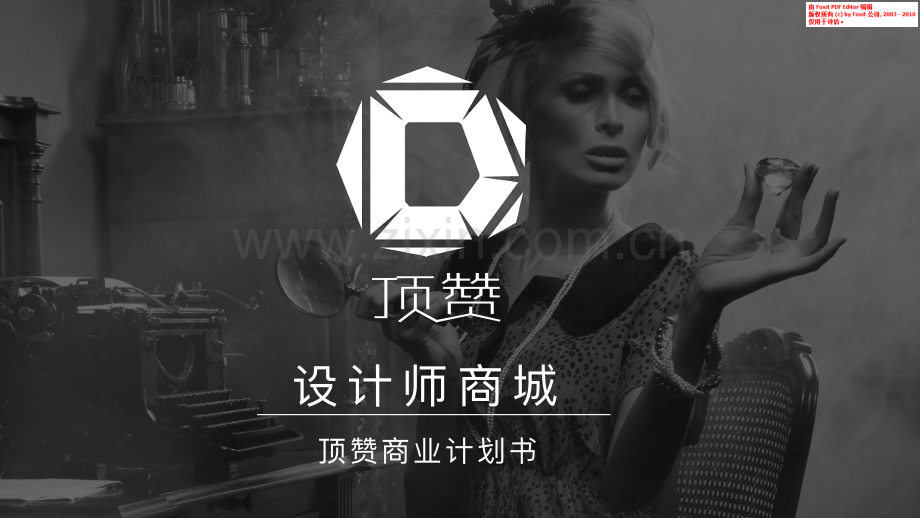 设计师商城.商业计划书.pdf_第1页