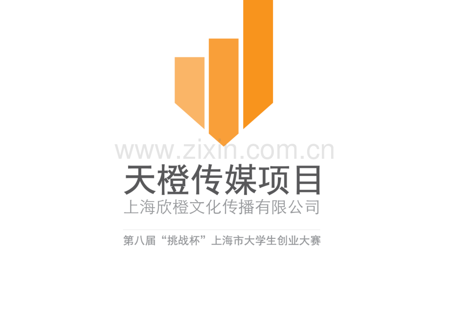 上海师范大学 上海市欣橙文化传播有限公司(天橙传媒)项目运营报告 .pdf_第1页