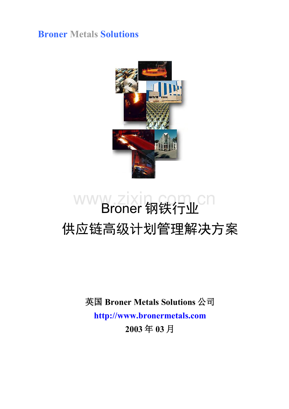 某钢铁行业供应链高级计划管理解决方案.doc_第1页