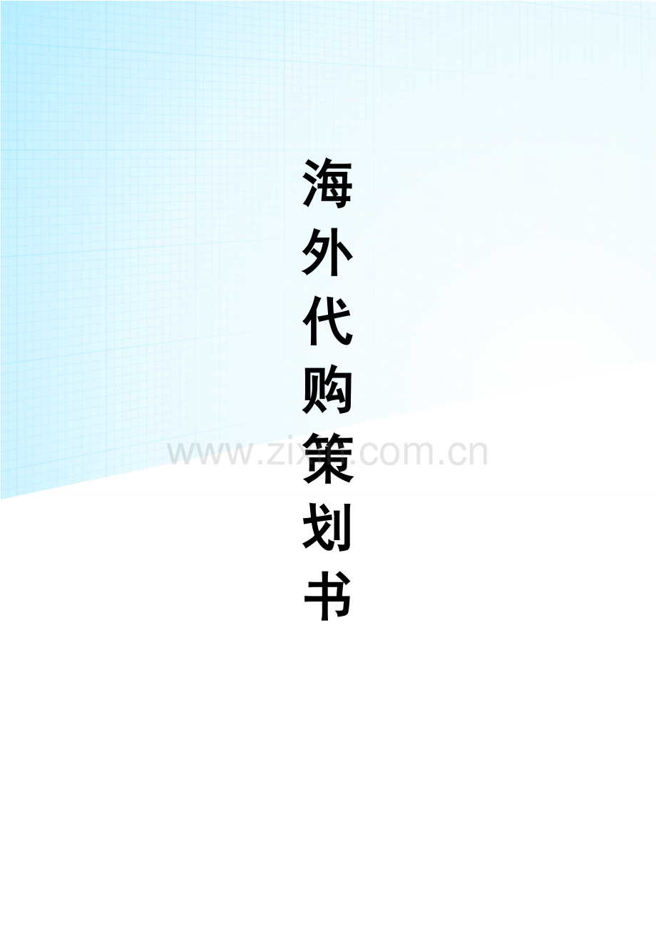 海外代购策划书.doc_第1页