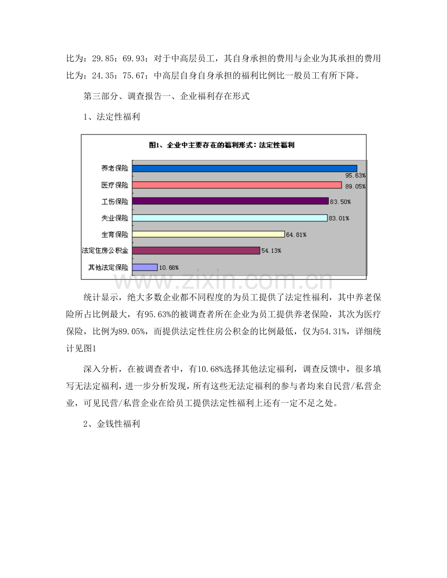 中国企业员工保险福利现状调查报告.doc_第3页
