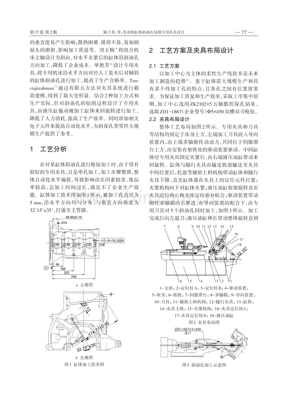 发动机缸体斜油孔钻削专用夹具设计.pdf_第2页