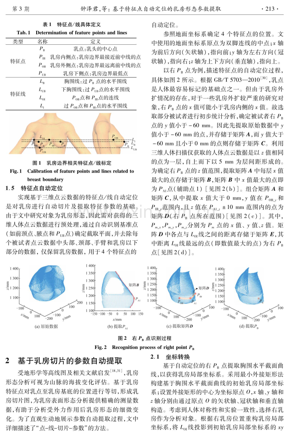 基于特征点自动定位的乳房形态参数提取.pdf_第3页