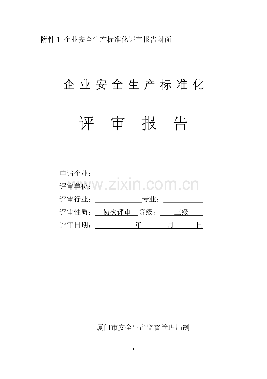 安标评审报告样例.doc_第1页
