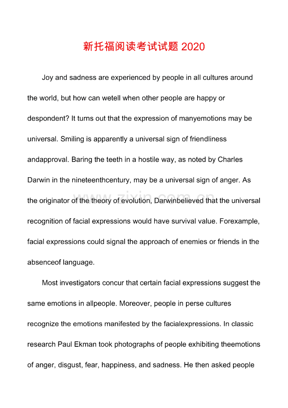 新托福阅读考试试题2020.pdf_第1页