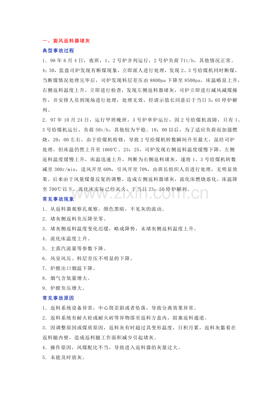 锅炉运行典型事故的原因分析及防范措施.docx_第1页