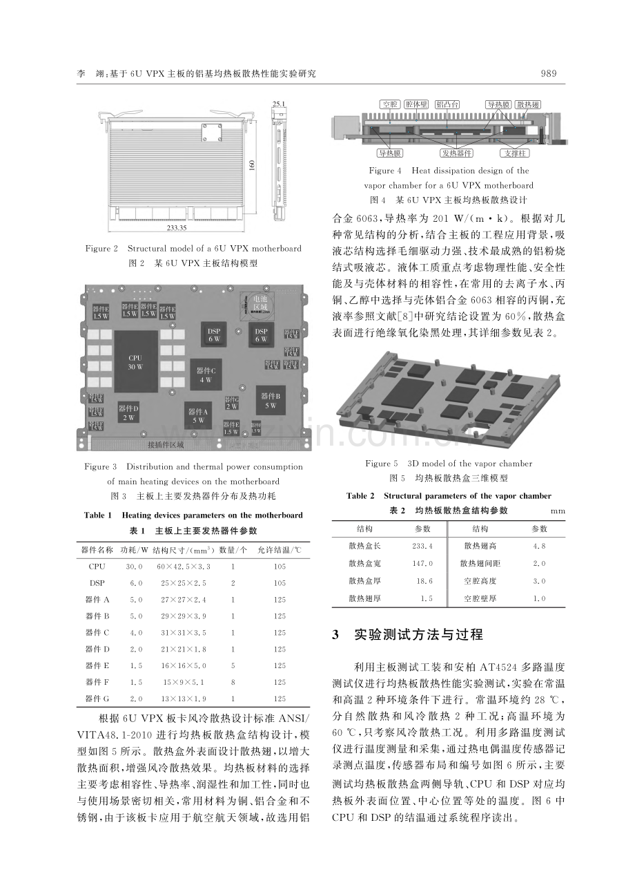 基于6U_VPX主板的铝基均热板散热性能实验研究_李翊.pdf_第3页