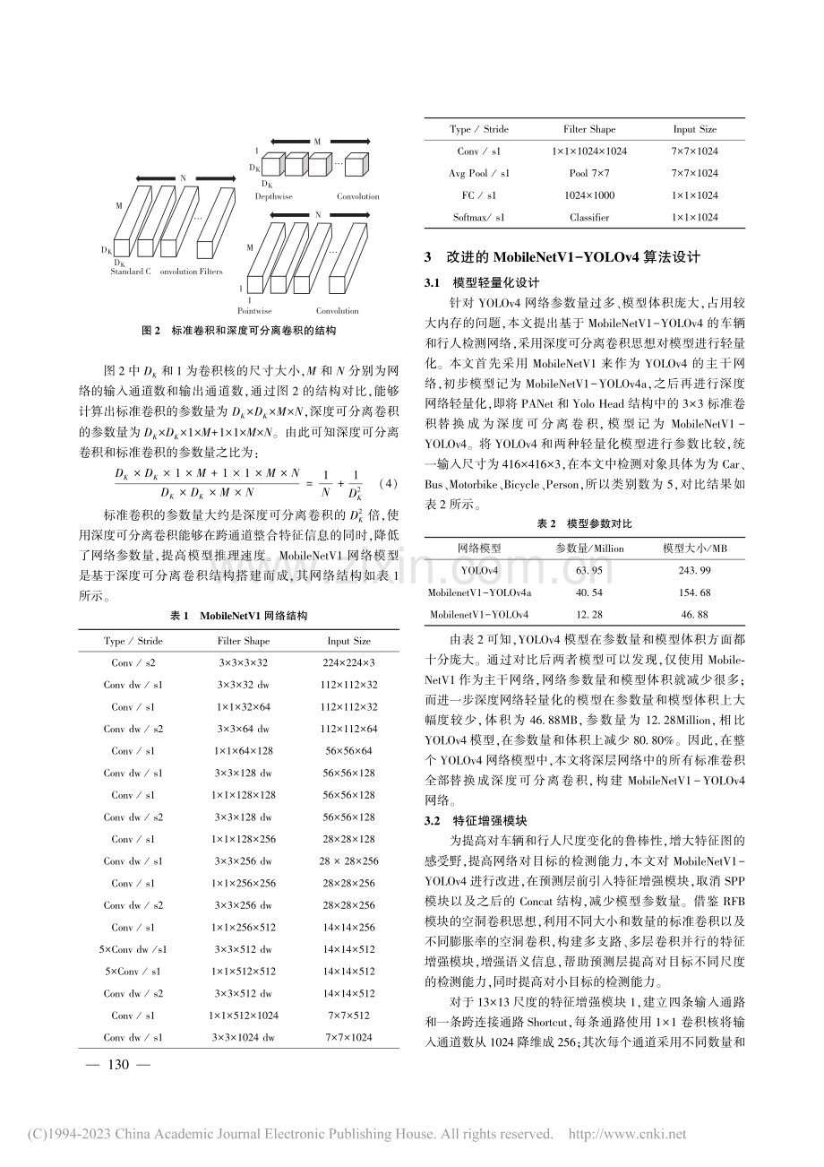 基于YOLOv4的车辆与行人检测网络设计_谭光兴.pdf_第3页