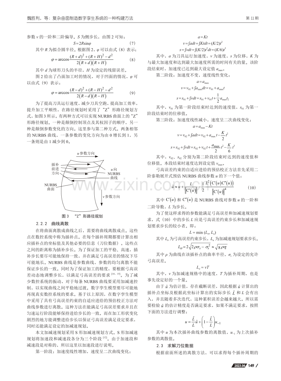 复杂曲面制造数字孪生系统的一种构建方法_魏胜利.pdf_第3页