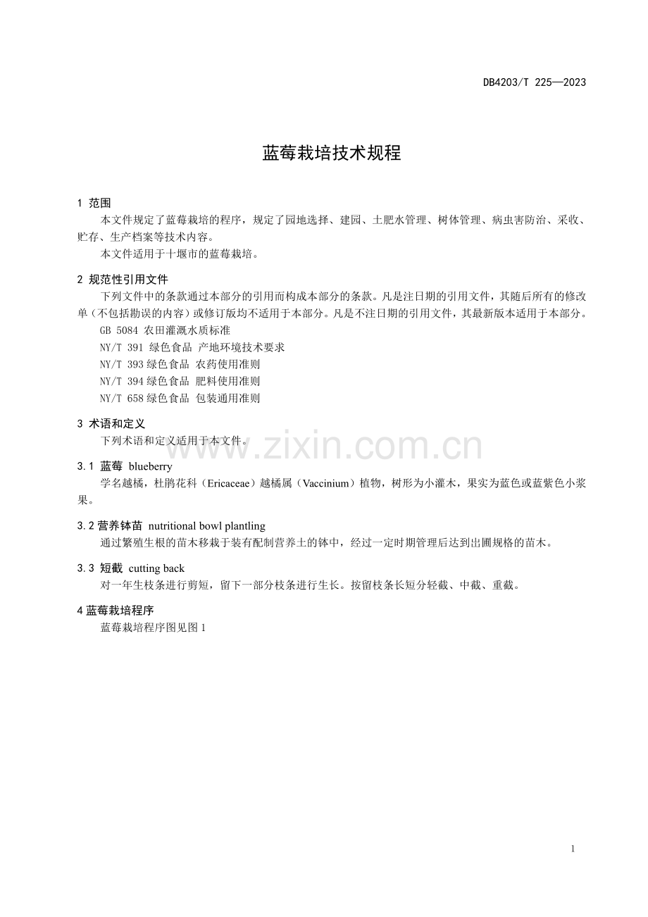 DB4203∕T 225-2023 蓝莓栽培技术规程(十堰市).pdf_第3页