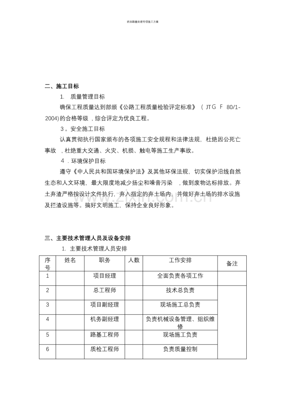 岩溶路基处理专项施工方案.pdf_第2页