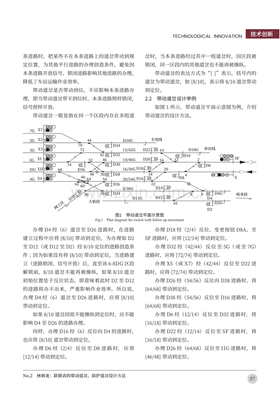 联锁表的带动道岔、防护道岔设计方法.pdf_第2页