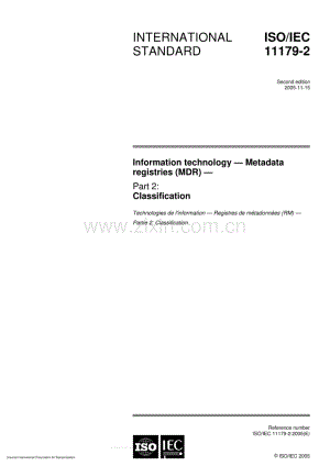 ISO IEC 11179-2 2005（高清正版）.docx