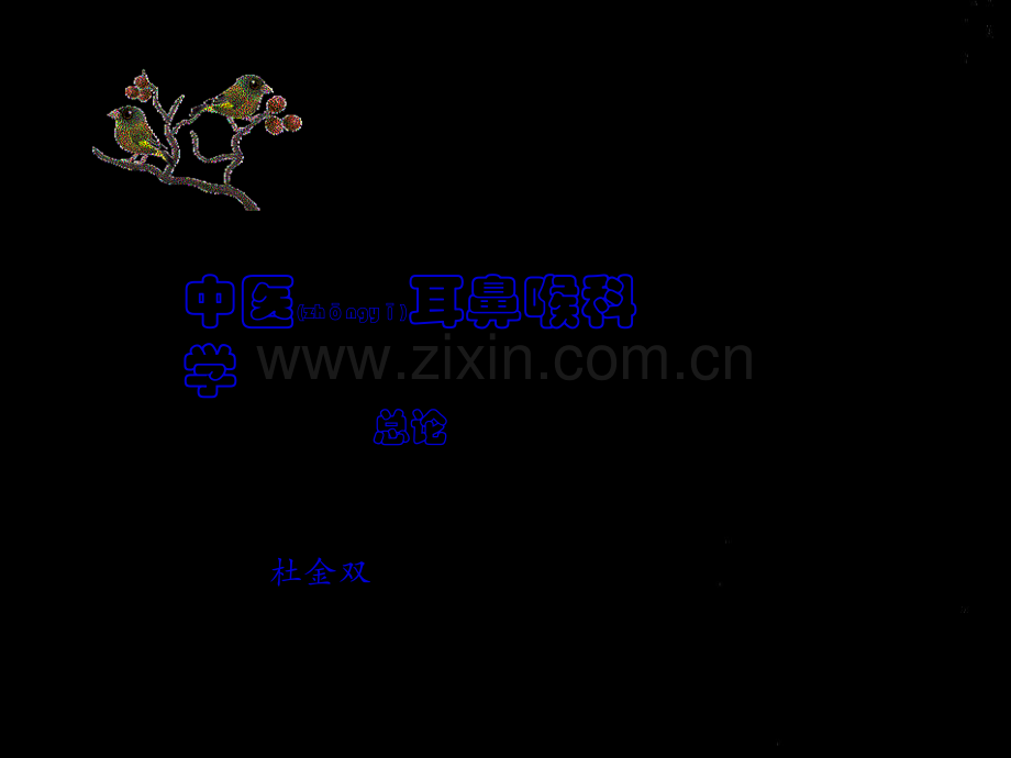 耳鼻喉--总论.ppt_第1页