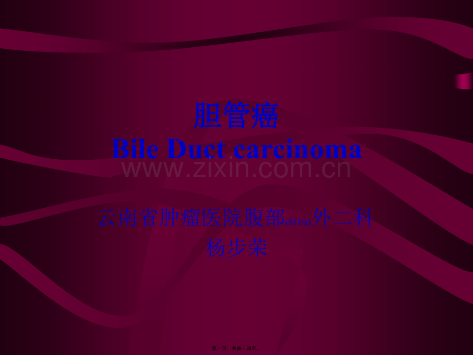胆管癌BileDuctcarcinoma.ppt_第1页