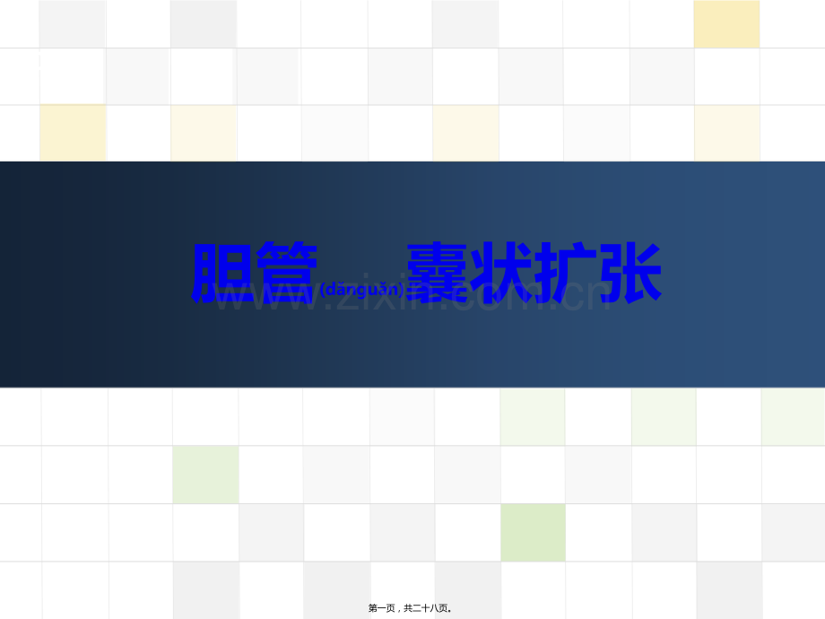 胆管囊状扩张.pptx_第1页