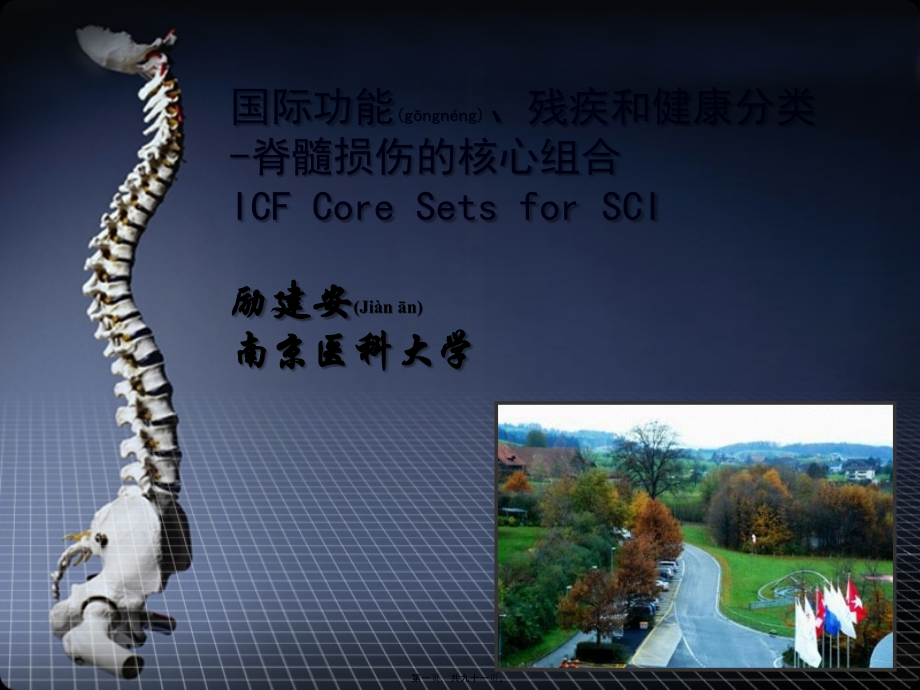 ICF在脊髓损伤的应用-励建安.ppt_第1页
