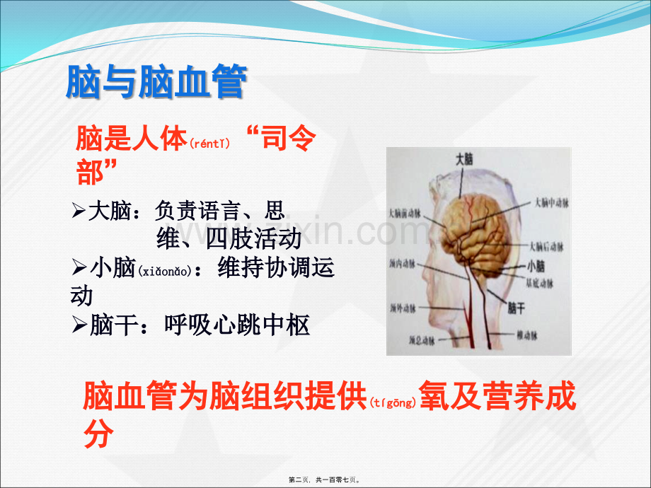 脑血管病总论-第四军医大学唐都医院神经外科王学廉.ppt_第2页